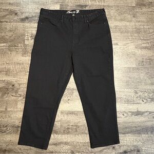 Seven7 Jeans Women’s 16 Black Tower Straight